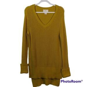 Ruby Moon Oversized Heavy Knit Tunic Sweater Shirt Top Casual Women Size Small